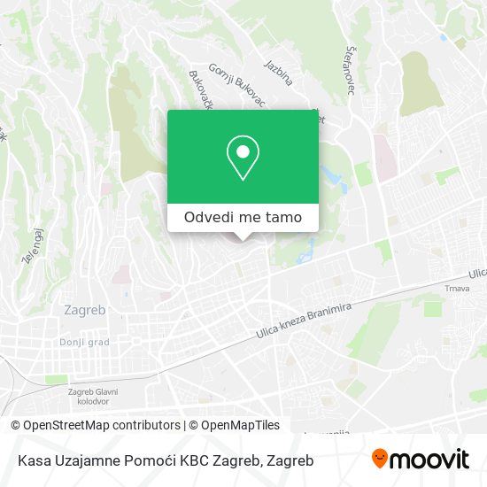 Karta Kasa Uzajamne Pomoći KBC Zagreb