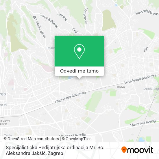 Karta Specijalistička Pedijatrijska ordinacija Mr. Sc. Aleksandra Jakšić