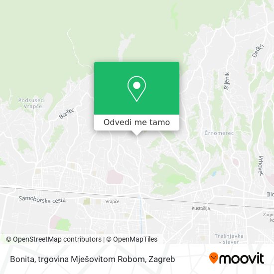 Karta Bonita, trgovina Mješovitom Robom