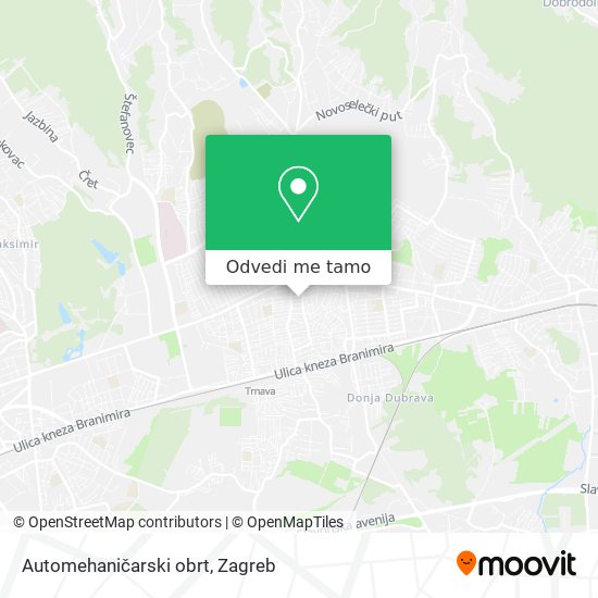 Karta Automehaničarski obrt