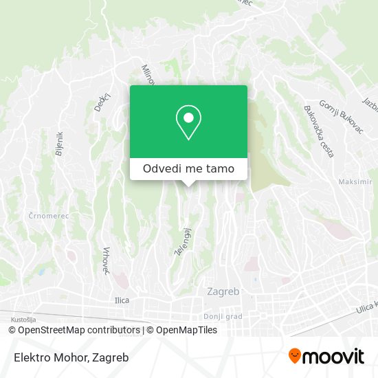 Karta Elektro Mohor