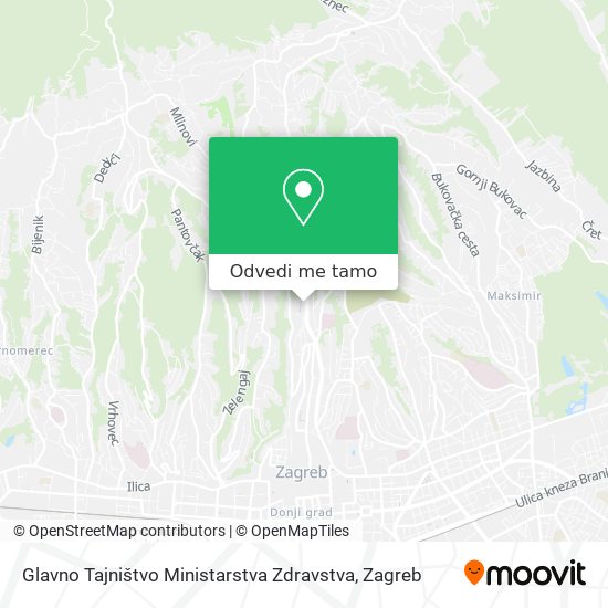 Karta Glavno Tajništvo Ministarstva Zdravstva