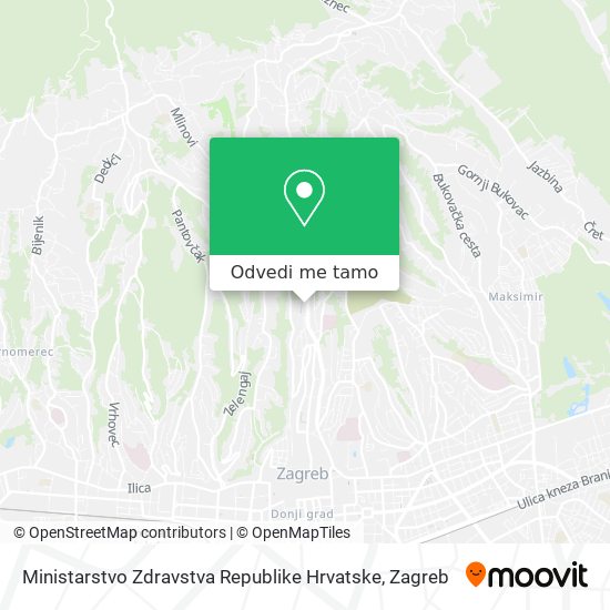 Karta Ministarstvo Zdravstva Republike Hrvatske