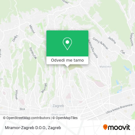 Karta Mramor-Zagreb D.O.O.