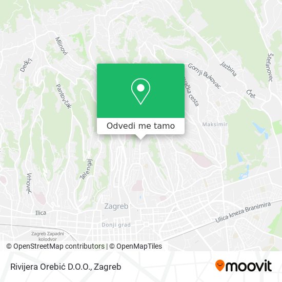 Karta Rivijera Orebić D.O.O.