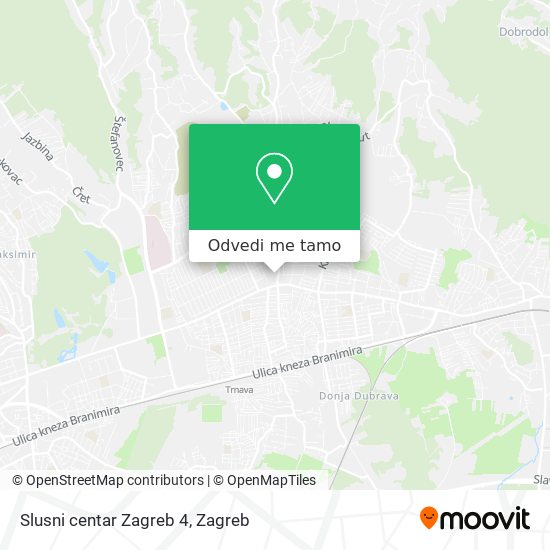 Karta Slusni centar Zagreb 4