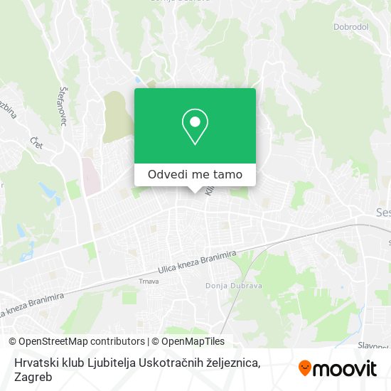 Karta Hrvatski klub Ljubitelja Uskotračnih željeznica