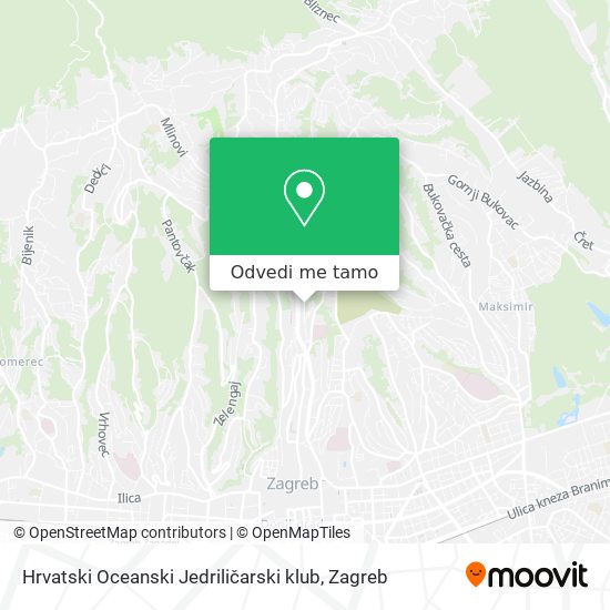 Karta Hrvatski Oceanski Jedriličarski klub