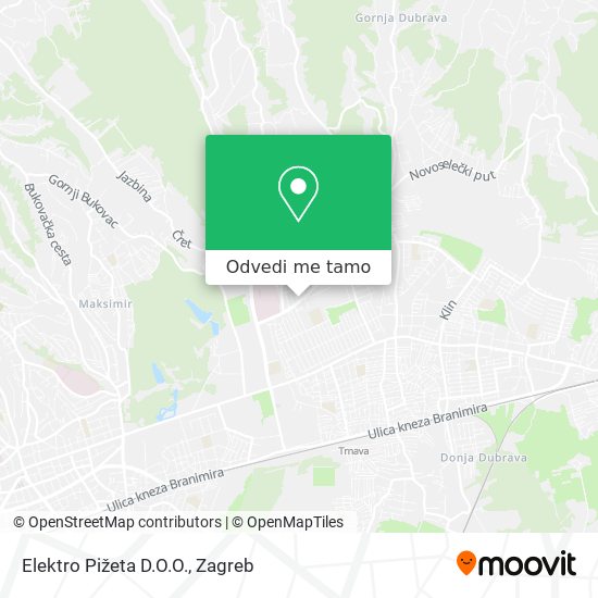 Karta Elektro Pižeta D.O.O.