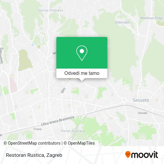 Karta Restoran Rustica