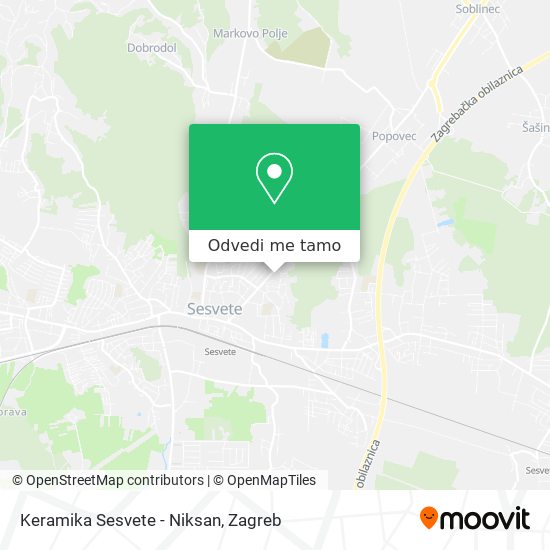 Karta Keramika Sesvete - Niksan