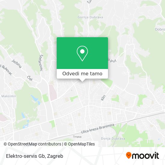 Karta Elektro-servis Gb