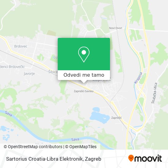 Karta Sartorius Croatia-Libra Elektronik