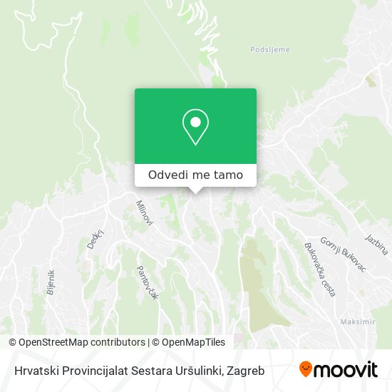 Karta Hrvatski Provincijalat Sestara Uršulinki