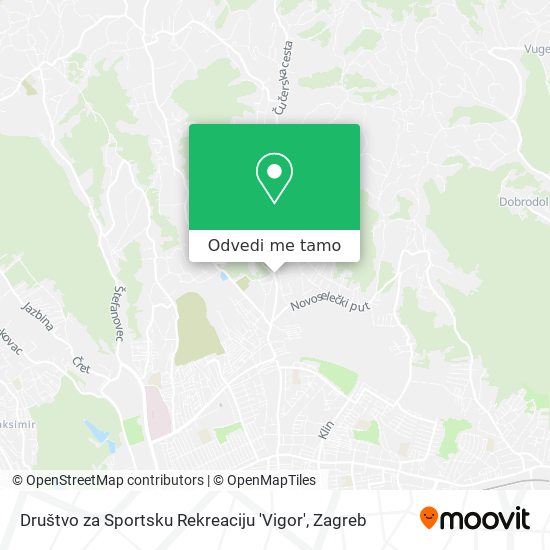 Karta Društvo za Sportsku Rekreaciju 'Vigor'