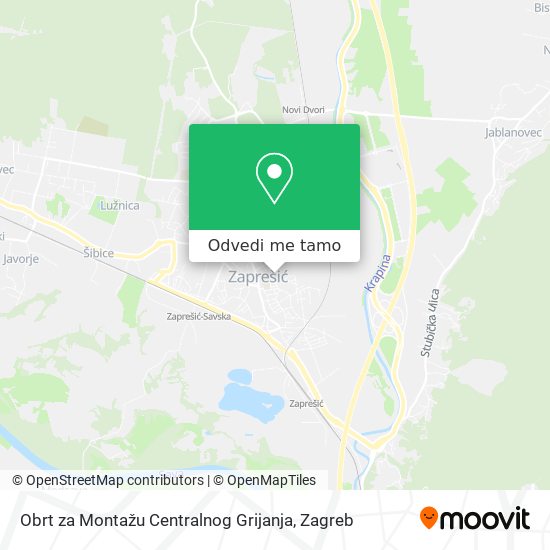 Karta Obrt za Montažu Centralnog Grijanja
