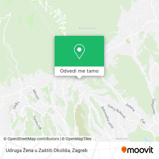 Karta Udruga Žena u Zaštiti Okoliša
