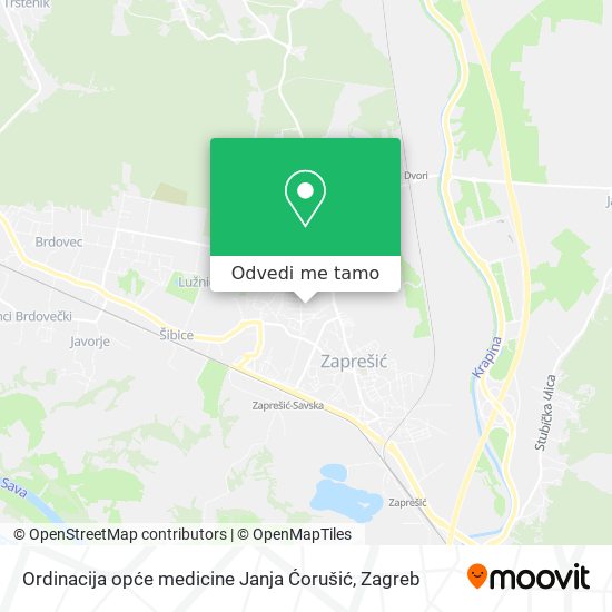 Karta Ordinacija opće medicine Janja Ćorušić