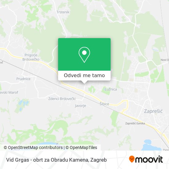 Karta Vid Grgas - obrt za Obradu Kamena