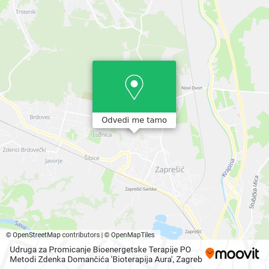 Karta Udruga za Promicanje Bioenergetske Terapije PO Metodi Zdenka Domančića 'Bioterapija Aura'