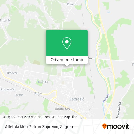 Karta Atletski klub Petros Zaprešić