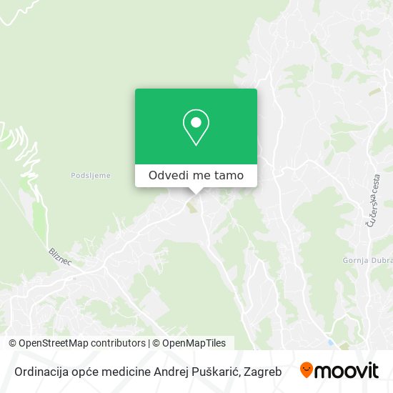 Karta Ordinacija opće medicine Andrej Puškarić