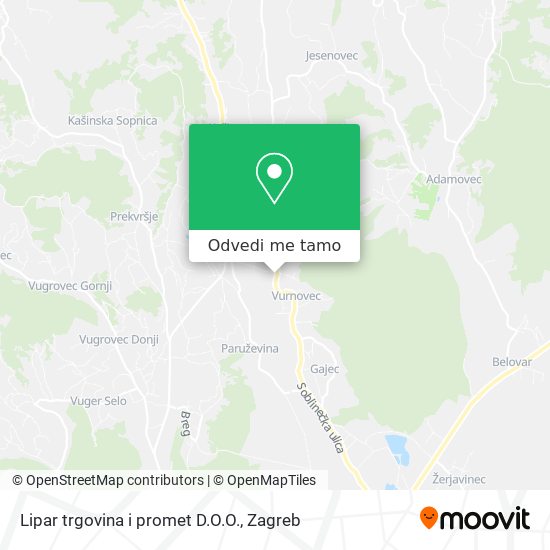 Karta Lipar trgovina i promet D.O.O.
