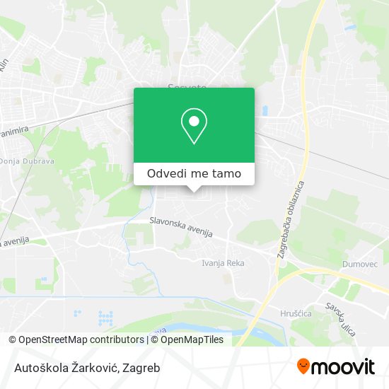 Karta Autoškola Žarković