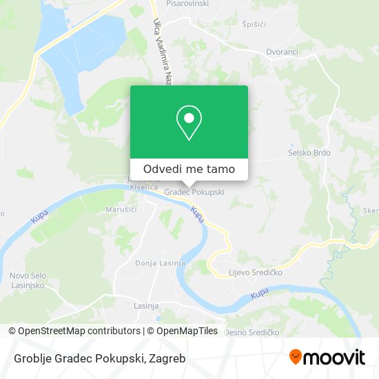 Karta Groblje Gradec Pokupski
