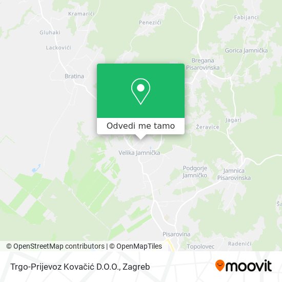 Karta Trgo-Prijevoz Kovačić D.O.O.