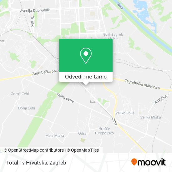 Karta Total Tv Hrvatska