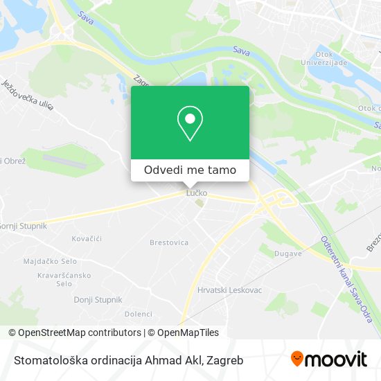 Karta Stomatološka ordinacija Ahmad Akl