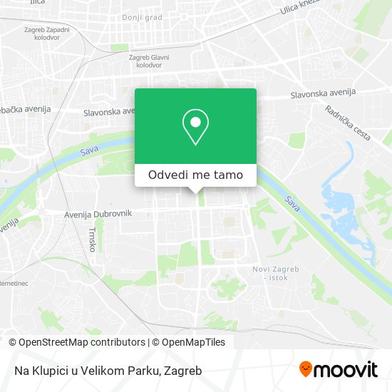 Karta Na Klupici u Velikom Parku