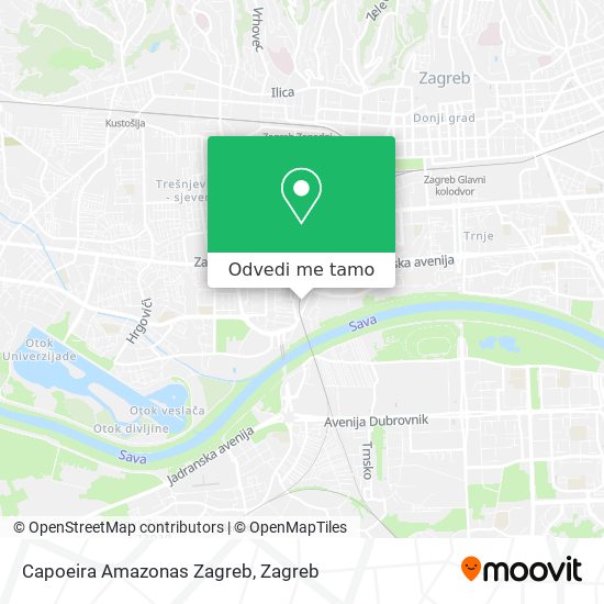 Karta Capoeira Amazonas Zagreb