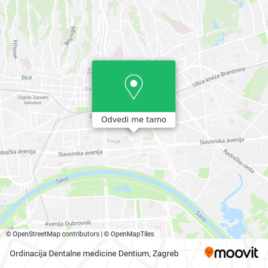 Karta Ordinacija Dentalne medicine Dentium