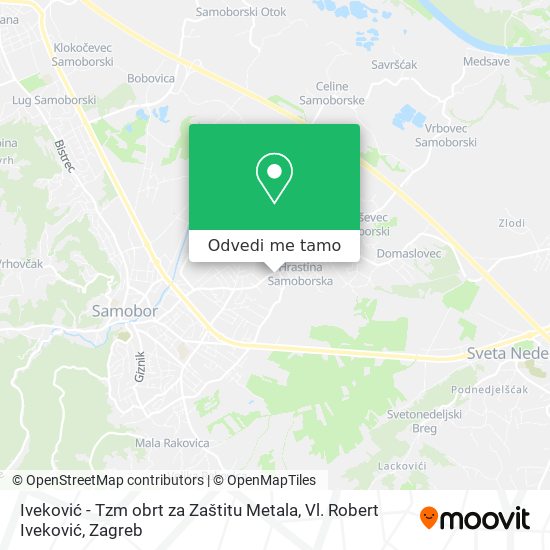 Karta Iveković - Tzm obrt za Zaštitu Metala, Vl. Robert Iveković