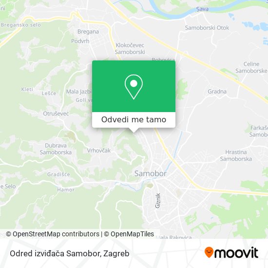 Karta Odred izviđača Samobor