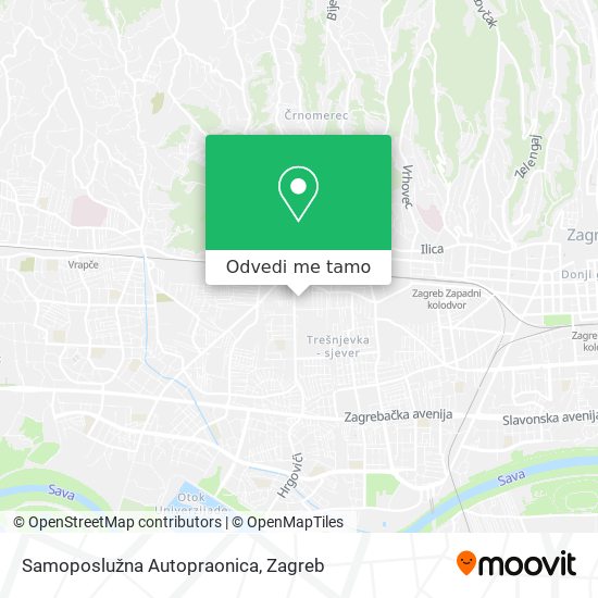 Karta Samoposlužna Autopraonica