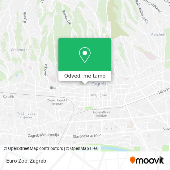 Karta Euro Zoo