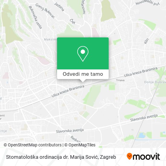 Karta Stomatološka ordinacija dr. Marija Sović