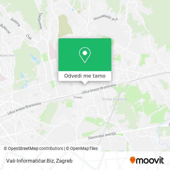 Karta Vaš-Informatičar.Biz