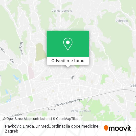 Karta Pavković Draga, Dr.Med., ordinacija opće medicine