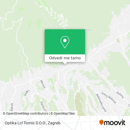 Karta Optika Lcl Tomić D.O.O.
