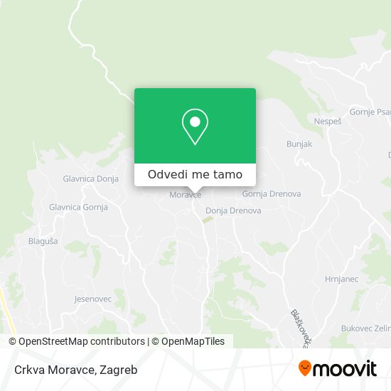 Karta Crkva Moravce
