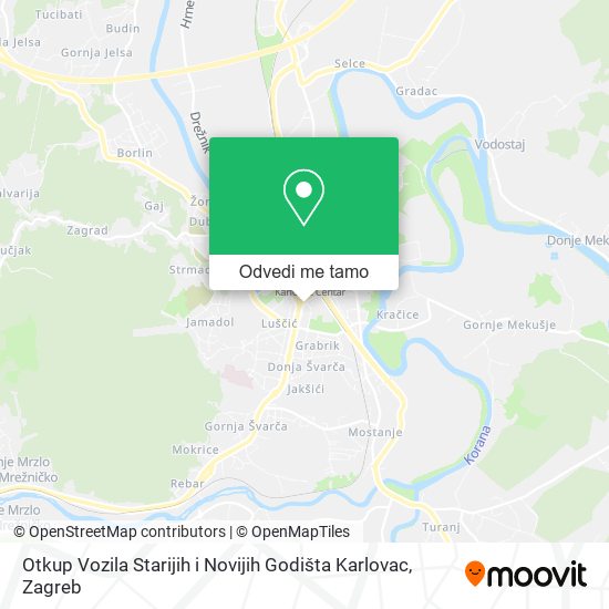 Karta Otkup Vozila Starijih i Novijih Godišta Karlovac
