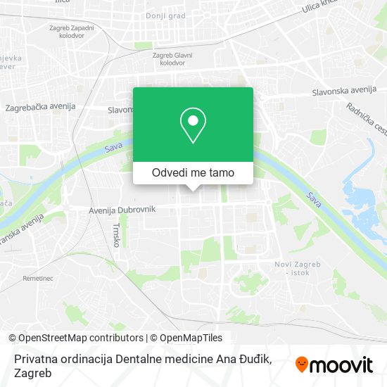 Karta Privatna ordinacija Dentalne medicine Ana Đuđik