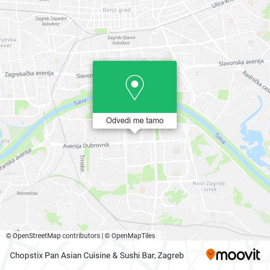 Karta Chopstix Pan Asian Cuisine & Sushi Bar