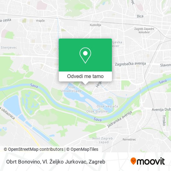 Karta Obrt Bonovino, Vl. Željko Jurkovac