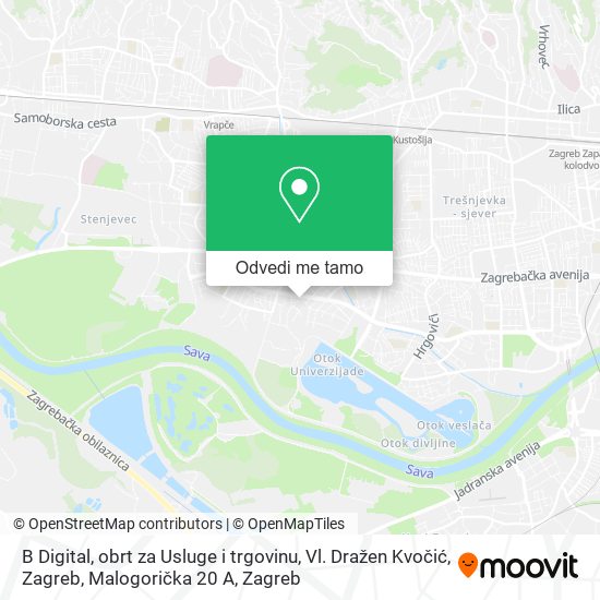 Karta B Digital, obrt za Usluge i trgovinu, Vl. Dražen Kvočić, Zagreb, Malogorička 20 A