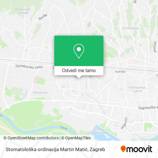 Karta Stomatološka ordinacija Martin Matić